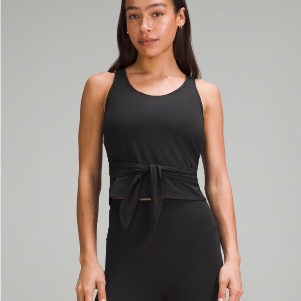 lululemon athletica Black Tank Top